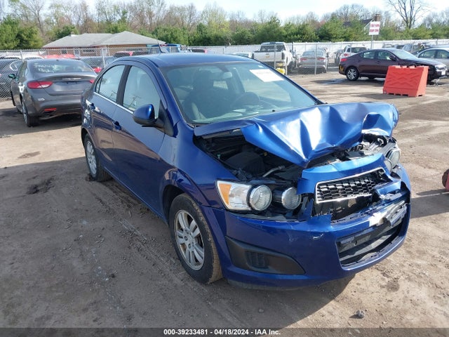 Chevrolet Sonic Lt Auto 2014 1G1JC5SH1E4226603 главное изображение