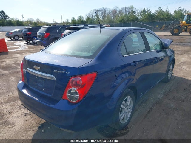 Chevrolet Sonic Lt Auto 2014 1G1JC5SH1E4226603 Image 4