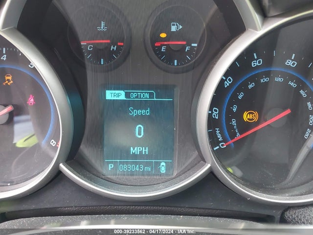Продаж на аукціоні авто 2014 Chevrolet Cruze 1lt Auto, vin: 1G1PC5SB5E7295038, номер лоту: 39233562