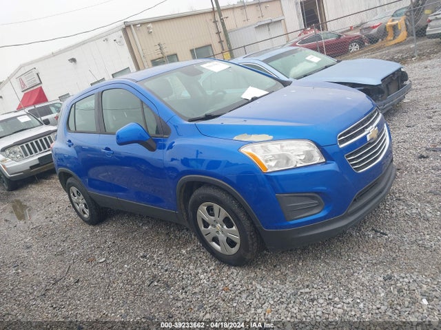 Chevrolet Trax 1ls 2016 KL7CJKSBXGB720504 Image 1