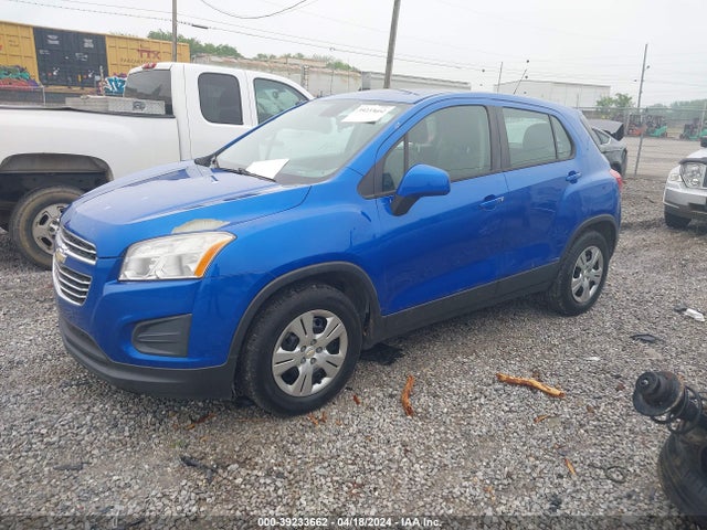 Chevrolet Trax 1ls 2016 KL7CJKSBXGB720504 Image 2