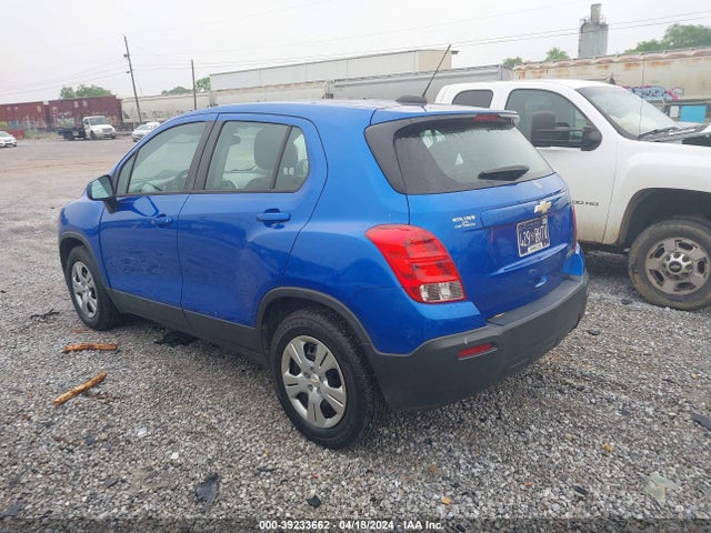 Chevrolet Trax 1ls 2016 KL7CJKSBXGB720504 Image 3