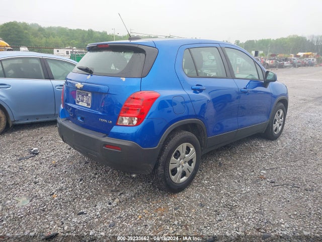 Chevrolet Trax 1ls 2016 KL7CJKSBXGB720504 Image 4