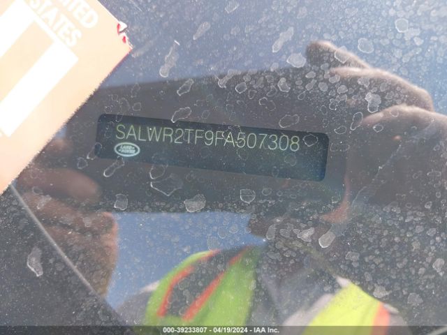 SALWR2TF9FA507308 Land Rover Range Rover Sport 5.0l V8 Supercharged