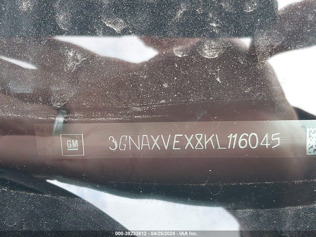 Chevrolet EQUINOX LT 2019 3GNAXVEX8KL116045 Image 9
