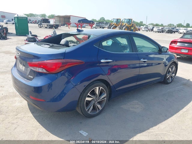 Hyundai Elantra Limited 2015 5NPDH4AE8FH634809 Image 4