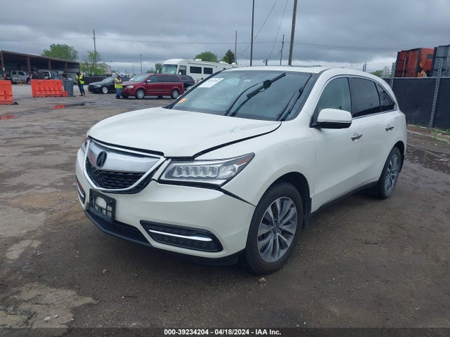 Acura Mdx Technology Package 2014 5FRYD4H41EB039970 Image 2