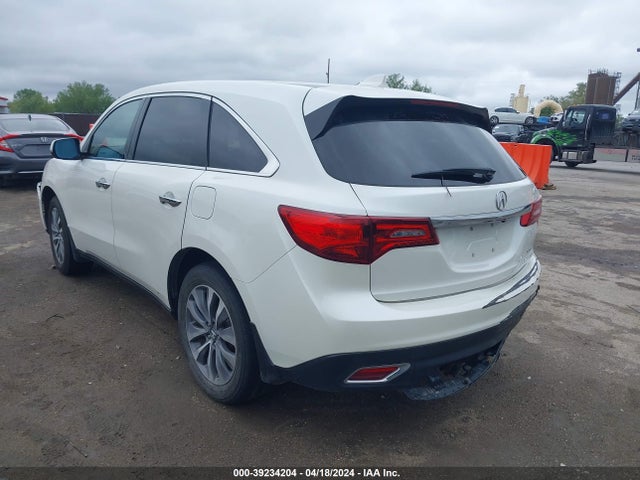 Acura Mdx Technology Package 2014 5FRYD4H41EB039970 Image 3
