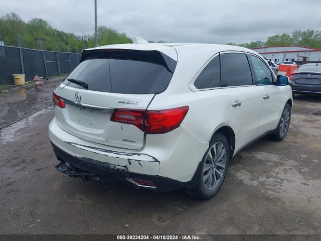 Acura Mdx Technology Package 2014 5FRYD4H41EB039970 Image 4
