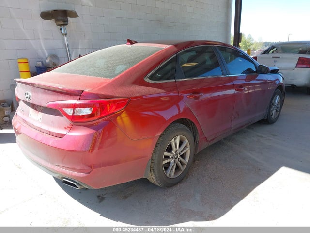 Hyundai SONATA SE 2015 5NPE24AF6FH106684 Image 4