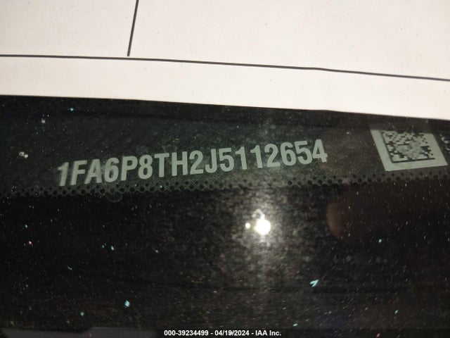 Ford Mustang Ecoboost 2018 1FA6P8TH2J5112654 Image 9