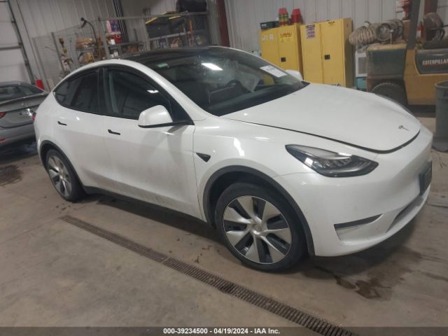 2020 TESLA MODEL Y 5YJYGDEE5LF015397
