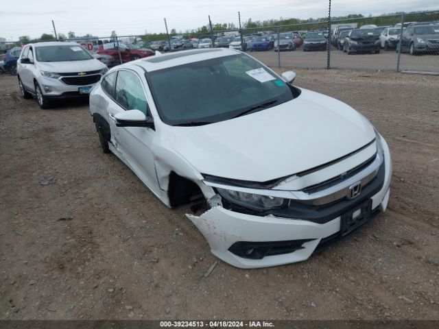 Auction sale of the 2016 Honda Civic Ex-t, vin: 2HGFC3B38GH352633, lot number: 39234513