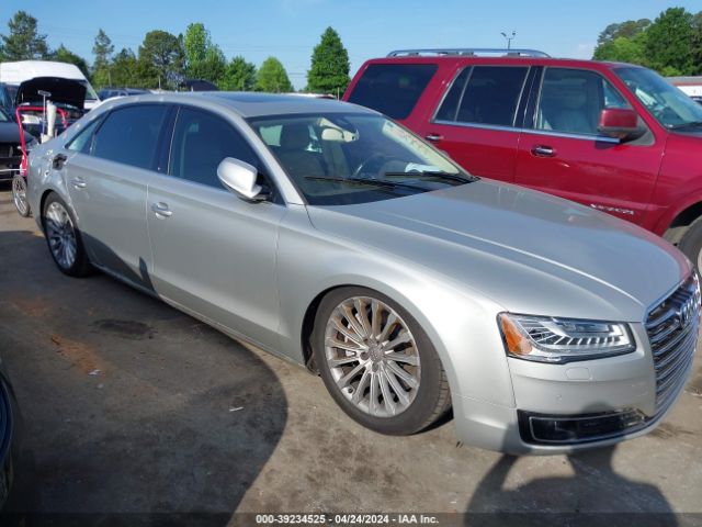 39234525 :رقم المزاد ، WAU32AFD7FN011822 vin ، 2015 Audi A8 L 4.0t مزاد بيع