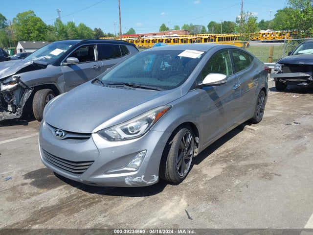 Hyundai Elantra Limited 2015 KMHDH4AE6FU381958 Image 2