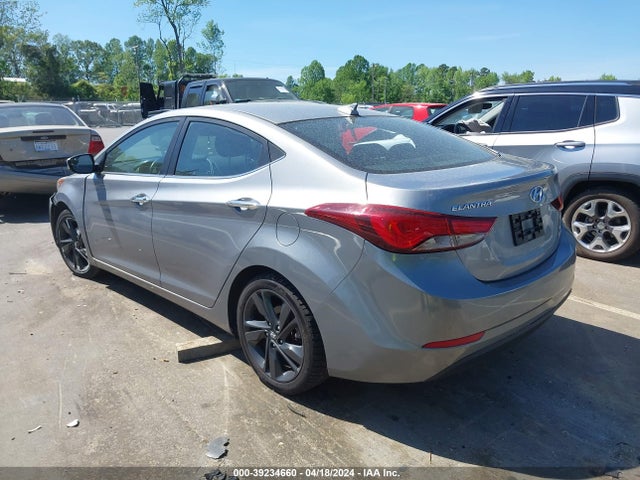Hyundai Elantra Limited 2015 KMHDH4AE6FU381958 Image 3