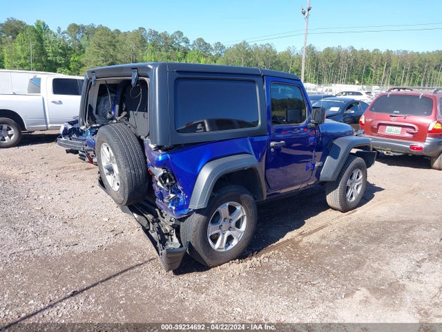 1C4GJXAN8LW180280 Jeep Wrangler Sport S 4x4