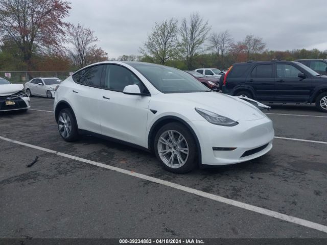 Auction sale of the 2023 Tesla Model Y Awd/long Range Dual Motor All-wheel Drive, vin: 7SAYGDEE3PA063213, lot number: 39234883