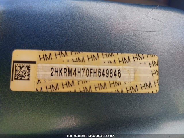 Honda Cr-v Ex-l 2015 2HKRM4H70FH649846 Image 9