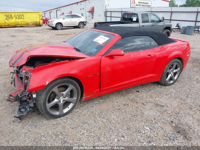 Chevrolet Camaro 2lt 2014 2G1FC3D32E9205123 Image 2