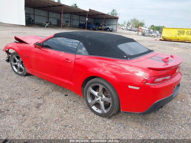 Chevrolet Camaro 2lt 2014 2G1FC3D32E9205123 Image 3