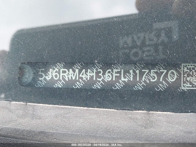 Honda CR-V LX 2015 5J6RM4H36FL117570 Image 9