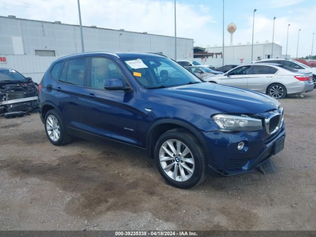 Продажа на аукционе авто 2016 Bmw X3 Sdrive28i, vin: 5UXWZ7C5XG0R32988, номер лота: 39235338