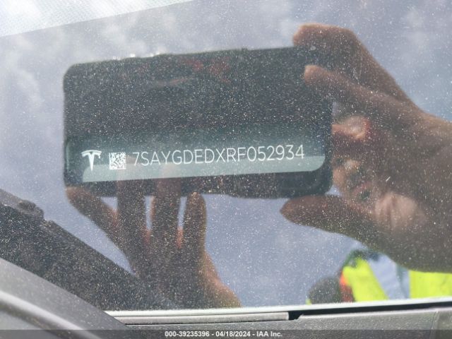 7SAYGDEDXRF052934 Tesla Model Y Rwd