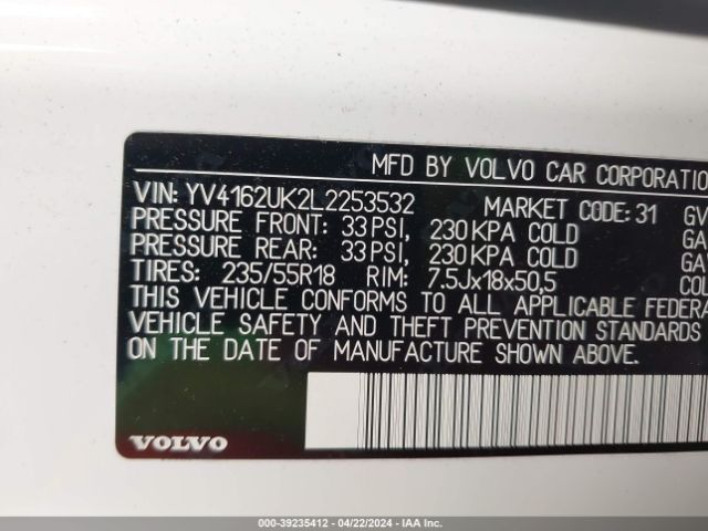 YV4162UK2L2253532 Volvo Xc40 T5 Momentum