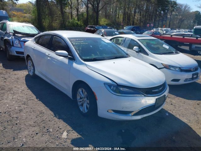 Auction sale of the 2015 Chrysler 200 Limited, vin: 1C3CCCABXFN728690, lot number: 39235557