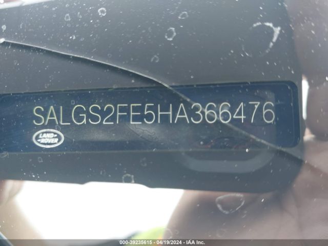 SALGS2FE5HA366476 Land Rover Range Rover 5.0l V8 Supercharged