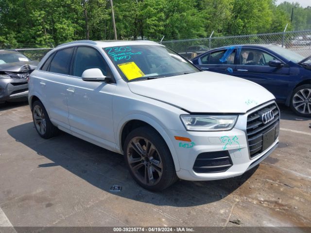 39235774 :رقم المزاد ، WA1EFCFS7GR006697 vin ، 2016 Audi Q3 2.0t Premium Plus مزاد بيع