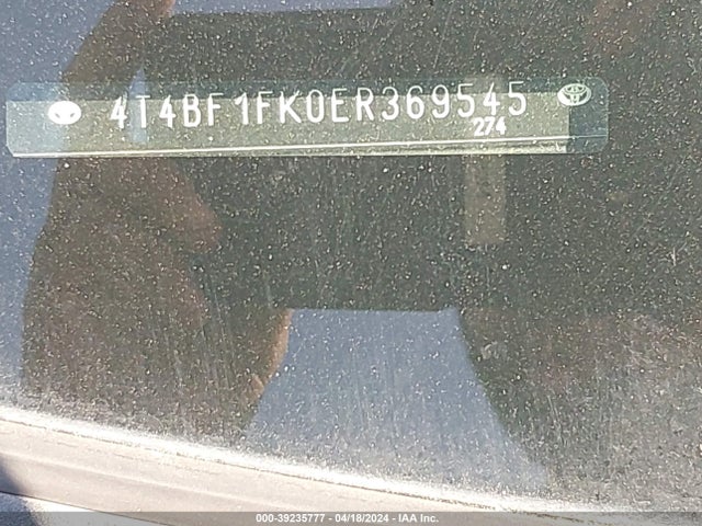 Toyota CAMRY LE 2014 4T4BF1FK0ER369545 Image 9