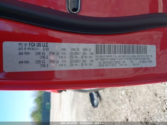 3C4PDCAB7LT237631 Dodge Journey Se Value