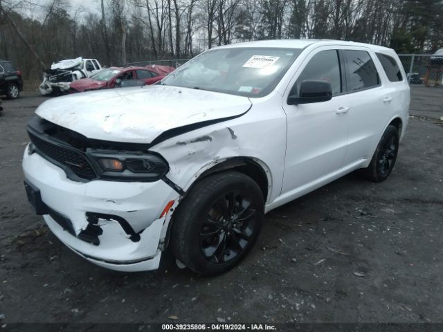 1C4RDJAG1MC558828 Dodge Durango Sxt Plus Awd