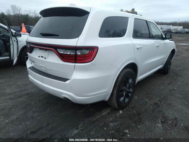 1C4RDJAG1MC558828 Dodge Durango Sxt Plus Awd