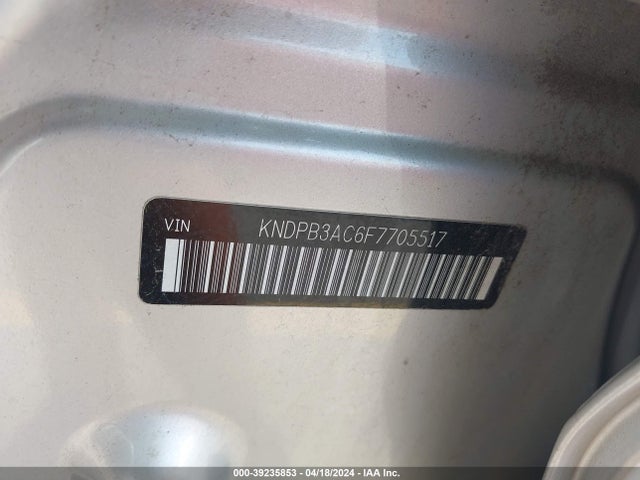KIA Sportage Lx 2015 KNDPB3AC6F7705517 Image 9