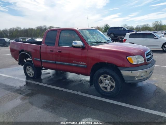 Auction sale of the 2000 Toyota Tundra Sr5 V8, vin: 5TBBT4410YS068326, lot number: 39236136