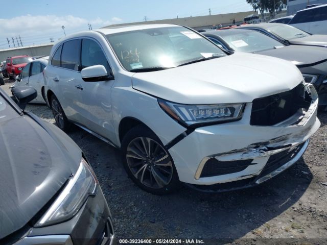 Auction sale of the 2020 Acura Mdx Technology Package, vin: 5J8YD3H50LL001212, lot number: 39236400