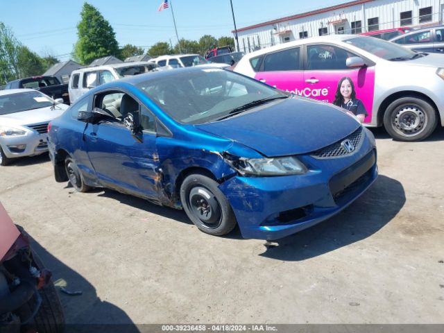 Auction sale of the 2012 Honda Civic Lx, vin: 2HGFG3B53CH543845, lot number: 39236458
