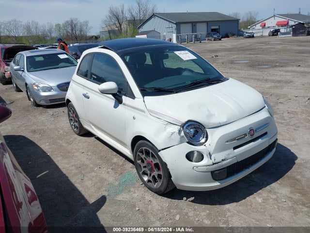 2013 FIAT 500 3C3CFFBR4DT674417 Photo 0