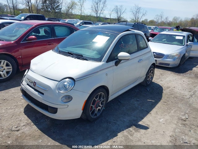 2013 FIAT 500 3C3CFFBR4DT674417 Photo 1