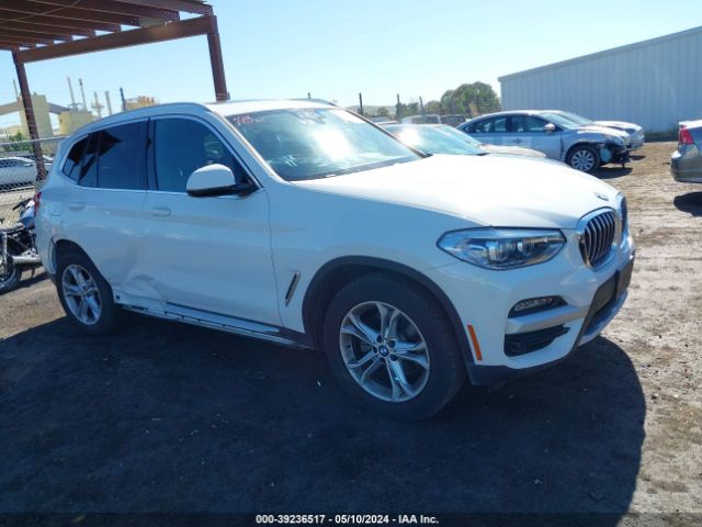 Продаж на аукціоні авто 2021 Bmw X3 Sdrive30i, vin: 5UXTY3C08M9G63208, номер лоту: 39236517