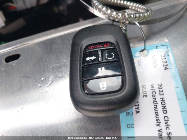 Honda Civic Sport 2022 2HGFE2F50NH575939 Image 11