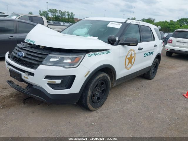 1FM5K8AR1JGC43333 Ford Police Interceptor Utility