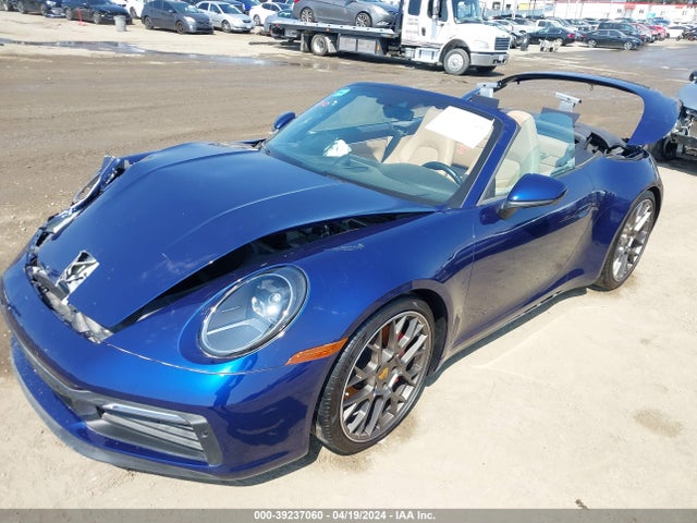 2022 PORSCHE 911 WP0CB2A92NS244339 Photo 1