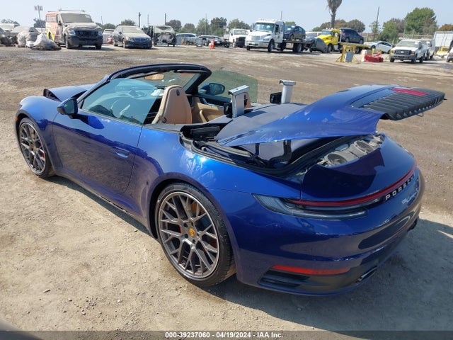 2022 PORSCHE 911 WP0CB2A92NS244339 Photo 2