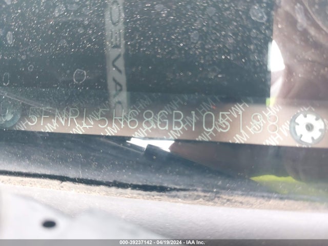 Honda Odyssey Ex-l 2016 5FNRL5H68GB105188 Image 9