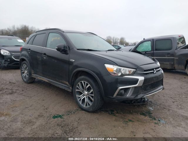 2018 Mitsubishi Outlander Sport 2.4 Sel მანქანა იყიდება აუქციონზე, vin: JA4AR4AW9JU021034, აუქციონის ნომერი: 39237238