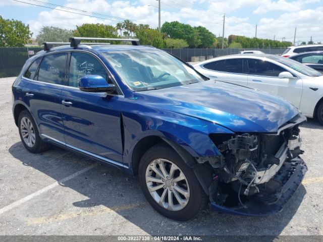 2016 Audi Q5 Premium მანქანა იყიდება აუქციონზე, vin: WA1C2AFP7GA113458, აუქციონის ნომერი: 39237338